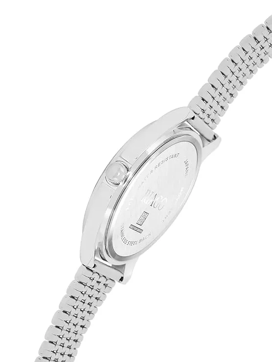 RIAGO Men’s Analog Watch with Blue Sunray Dial | Silver Metal Strap, PC21 Quartz Movement, Mineral Glass, 30 m Water Resistant – Everyday Casual Watch for Men